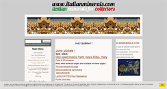 Desktop Screenshot of italianminerals.com